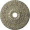 Ekena Millwork Vaduz Medallion (Canopies up to 3 1/2"), 23 1/2"OD x 3 1/2"ID x 2 1/8"P, Castle Stone Crackle CM23VACSC - alternate 1